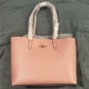 NWT COACH TOWN BLOSSOM WOMEN'S LARGE TOTE BAG, PINK